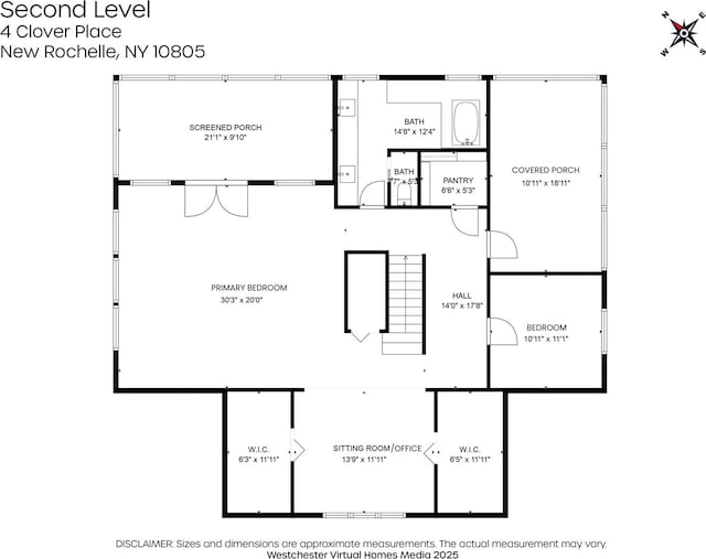 4 Clover Pl, New Rochelle, NY 10805 - property floor plan
