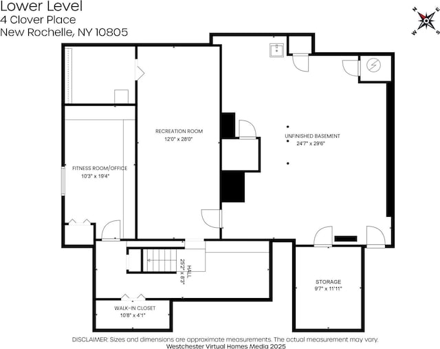4 Clover Pl, New Rochelle, NY 10805 - home floor plan