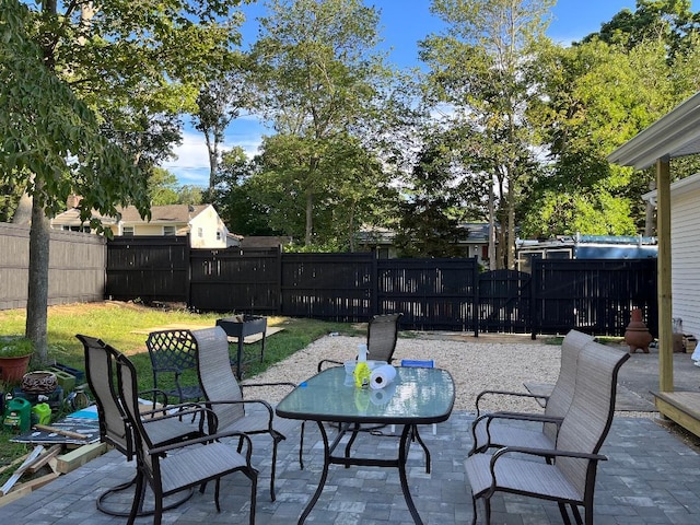 view of patio