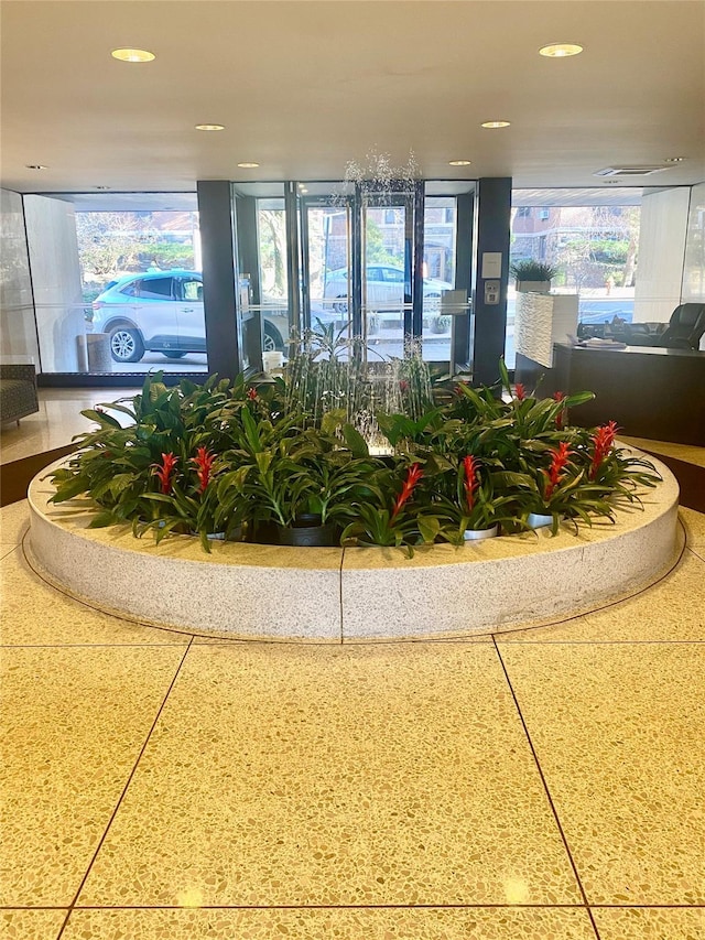 view of building lobby