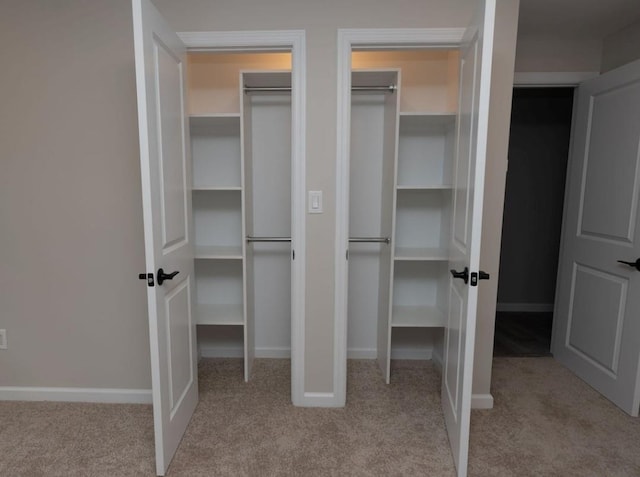 view of closet