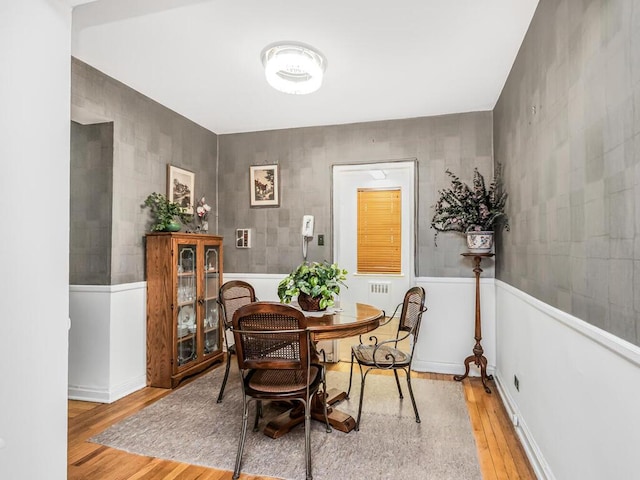 dining room featuring hardwood / wood-style floors