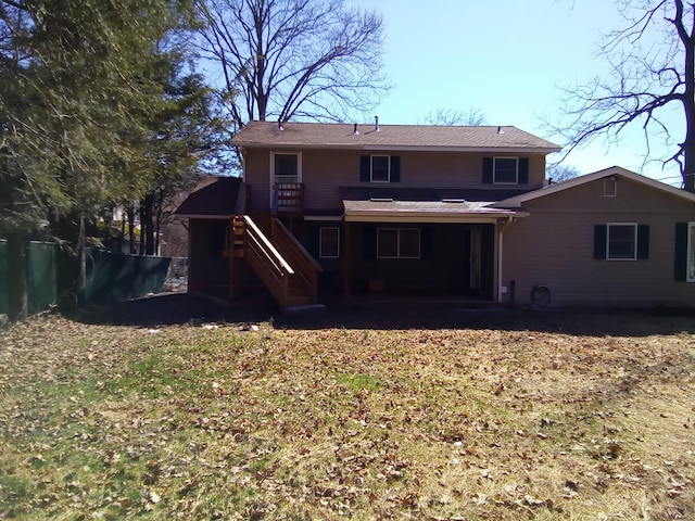 129 Franklin Ave, Monroe, NY 10950 - view of rear view of property
