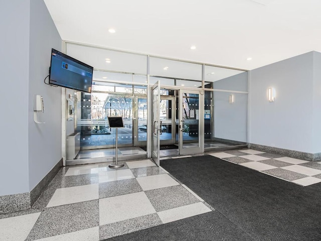 view of building lobby