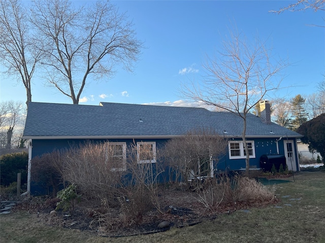 view of rear view of house