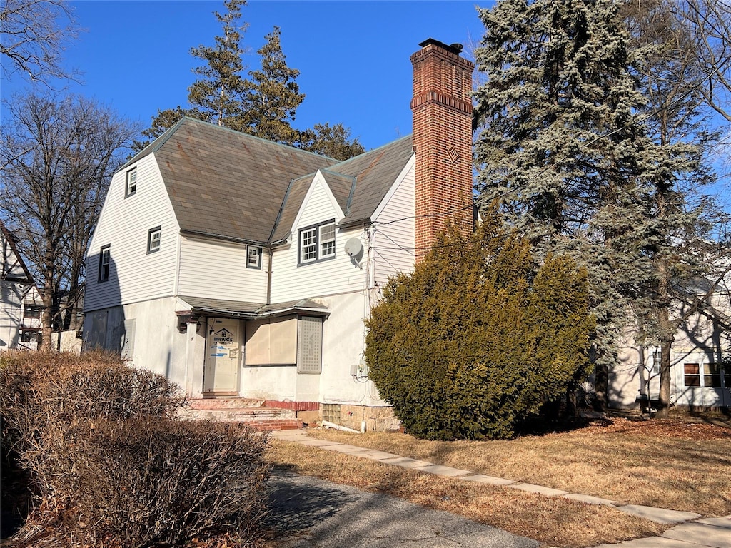 view of rear view of house