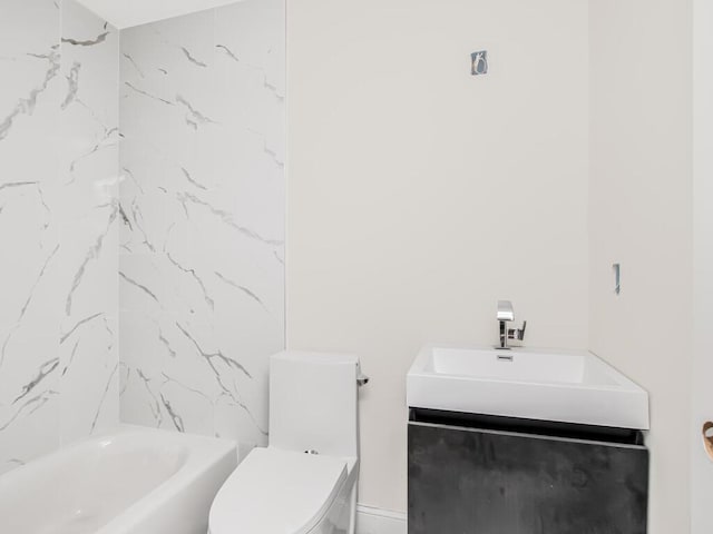65 W 2nd St Unit 7, Mount Vernon, NY 10550 - full bathroom featuring a sink and toilet