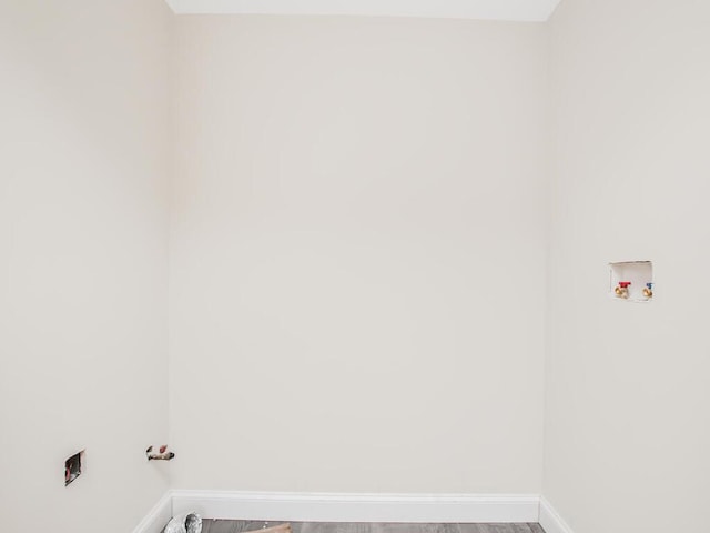 65 W 2nd St Unit 7, Mount Vernon, NY 10550 - laundry area with laundry area, hookup for a washing machine, baseboards, and wood finished floors