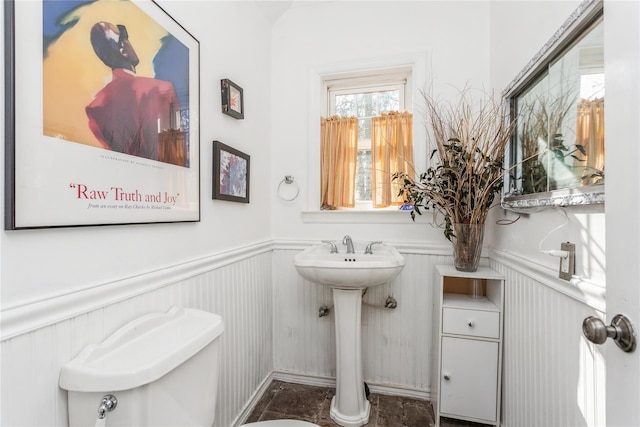 bathroom with toilet