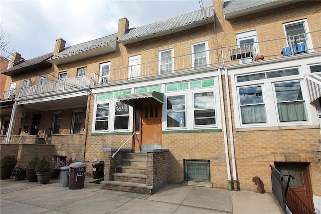 view of rear view of property