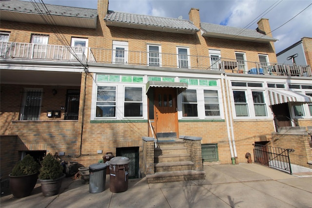 view of rear view of property