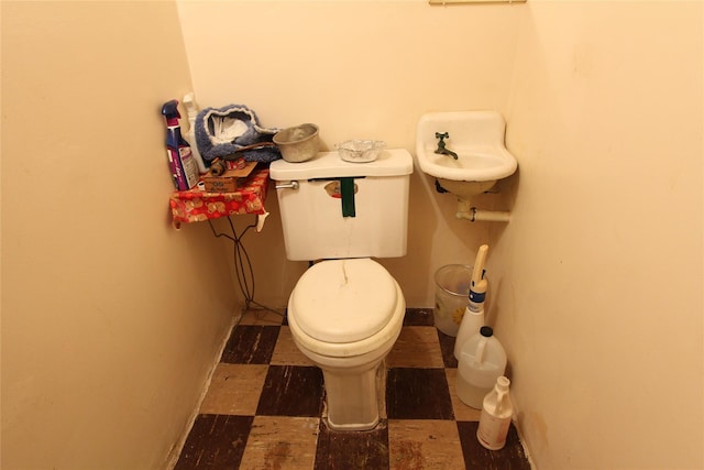 bathroom with toilet