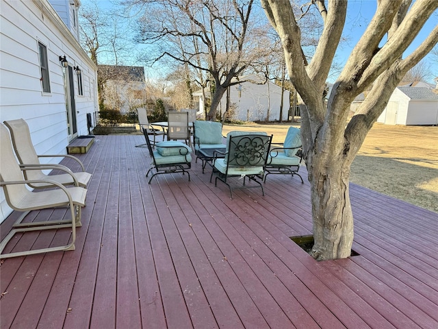 view of deck