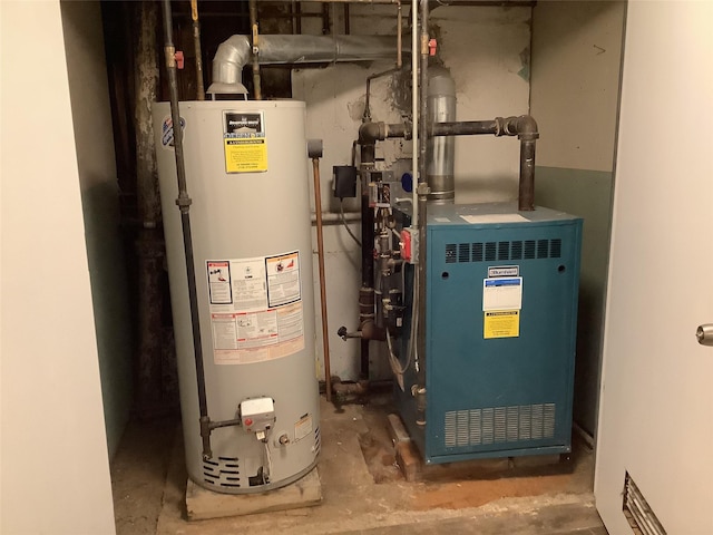 utilities with gas water heater