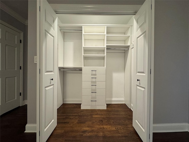 view of closet