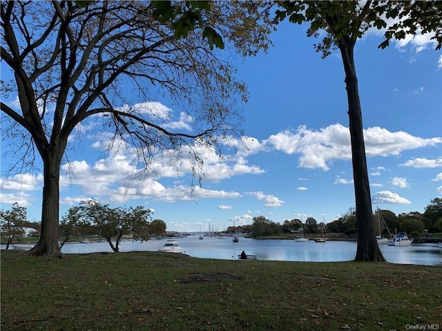 property view of water