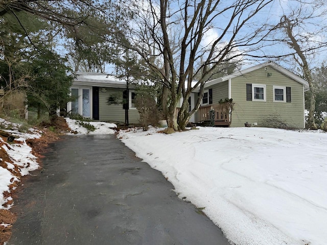 view of front of house