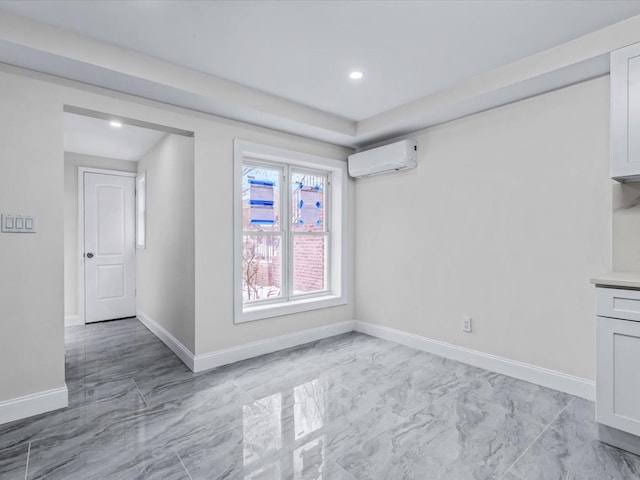 interior space featuring a wall unit AC