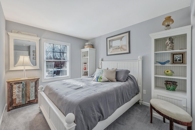 bedroom featuring carpet floors