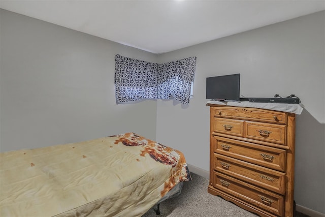 bedroom with carpet flooring