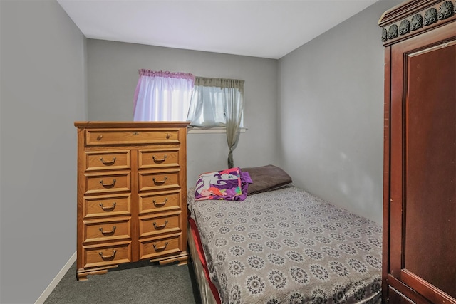 bedroom featuring carpet flooring