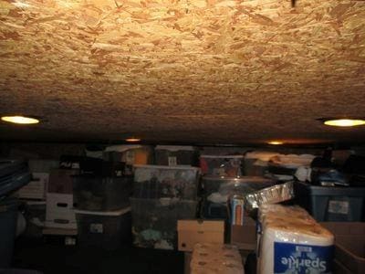 view of storage