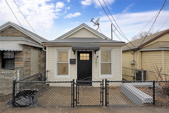 view of bungalow-style house