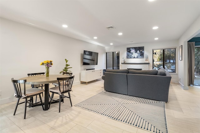 view of living room