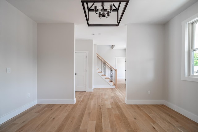 interior space featuring light hardwood / wood-style floors