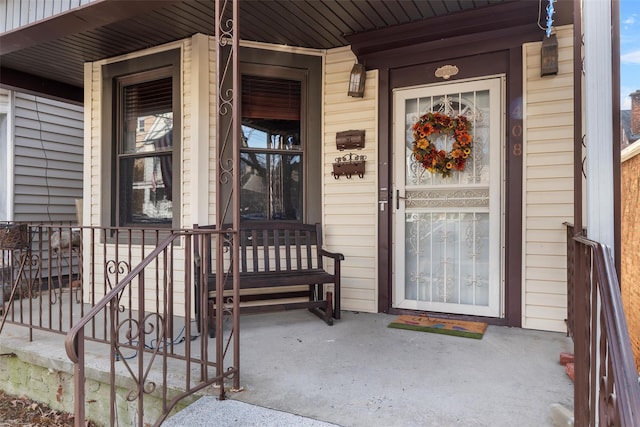 view of property entrance