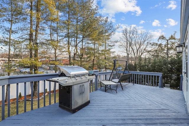 view of deck