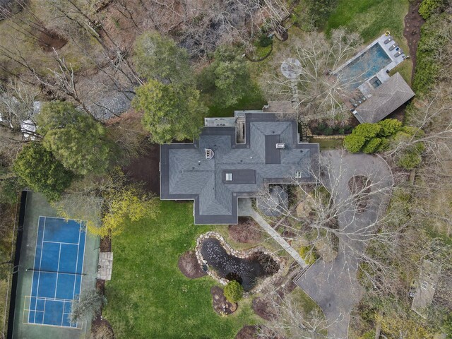54 Lincoln Ave, Rye Brook, NY 10573 - birds eye view of property