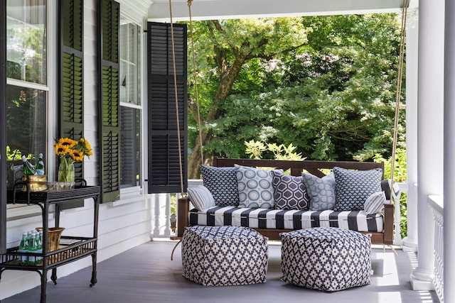 157 Merlin Ave, Sleepy Hollow, NY 10591 - wooden terrace with outdoor lounge area