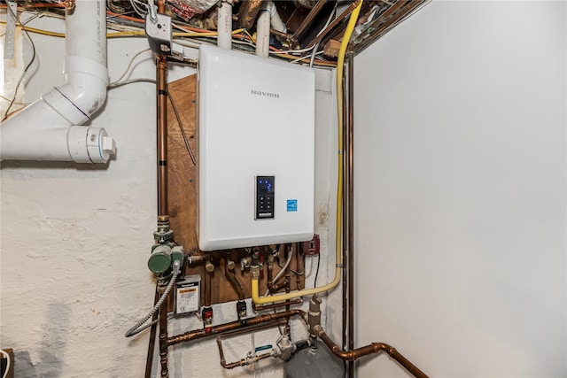 utilities with tankless water heater