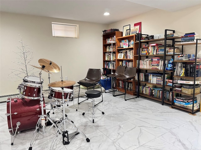 view of sitting room