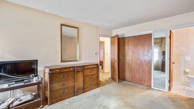 bedroom with ensuite bath