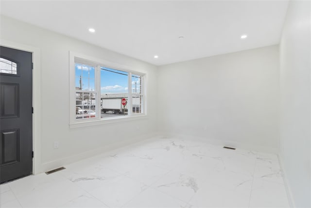 entrance foyer featuring a healthy amount of sunlight