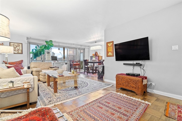 view of living room