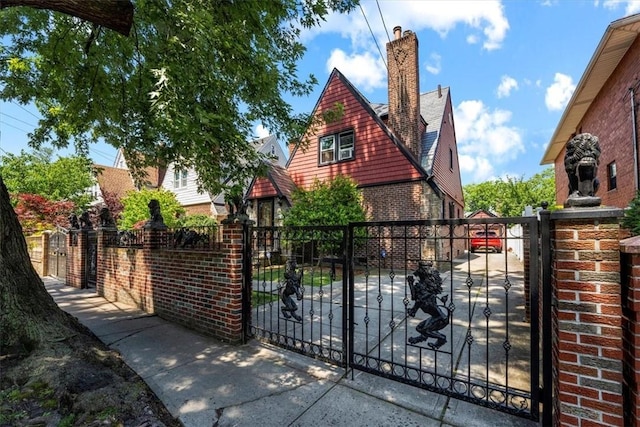 view of gate