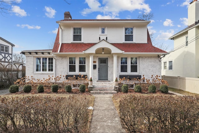 view of front of house