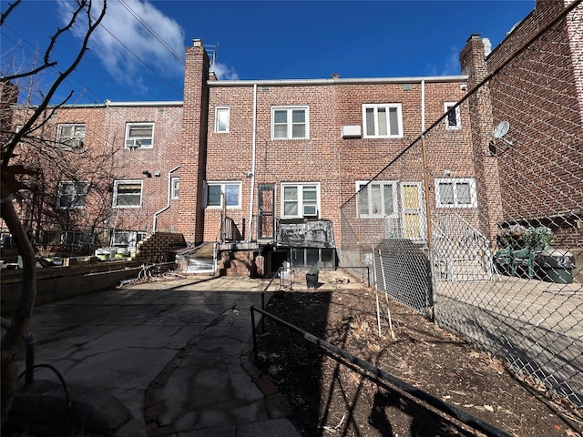 view of back of property