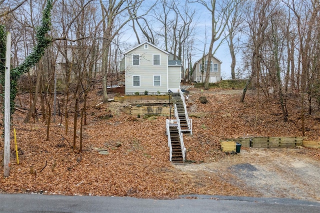 view of front of house