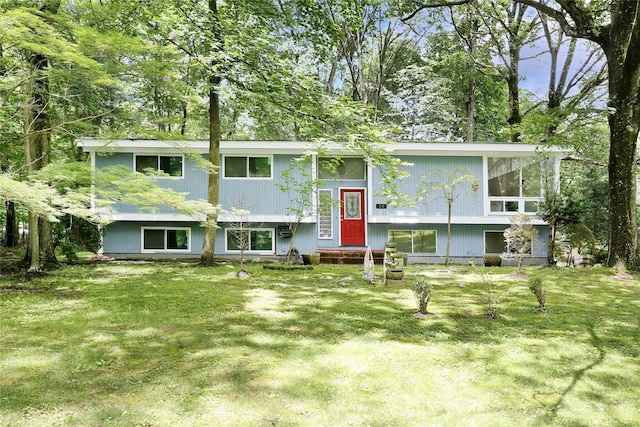 28 Robin Hood Rd, Montebello, NY 10901 - raised ranch with a front lawn