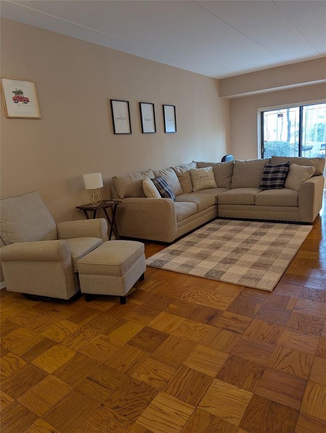 view of living room