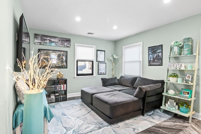 view of living room