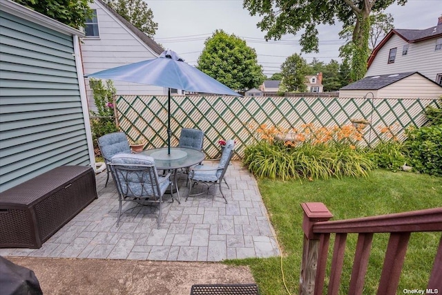 view of patio / terrace