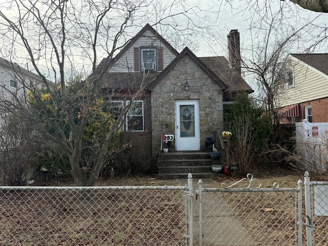 view of bungalow-style house