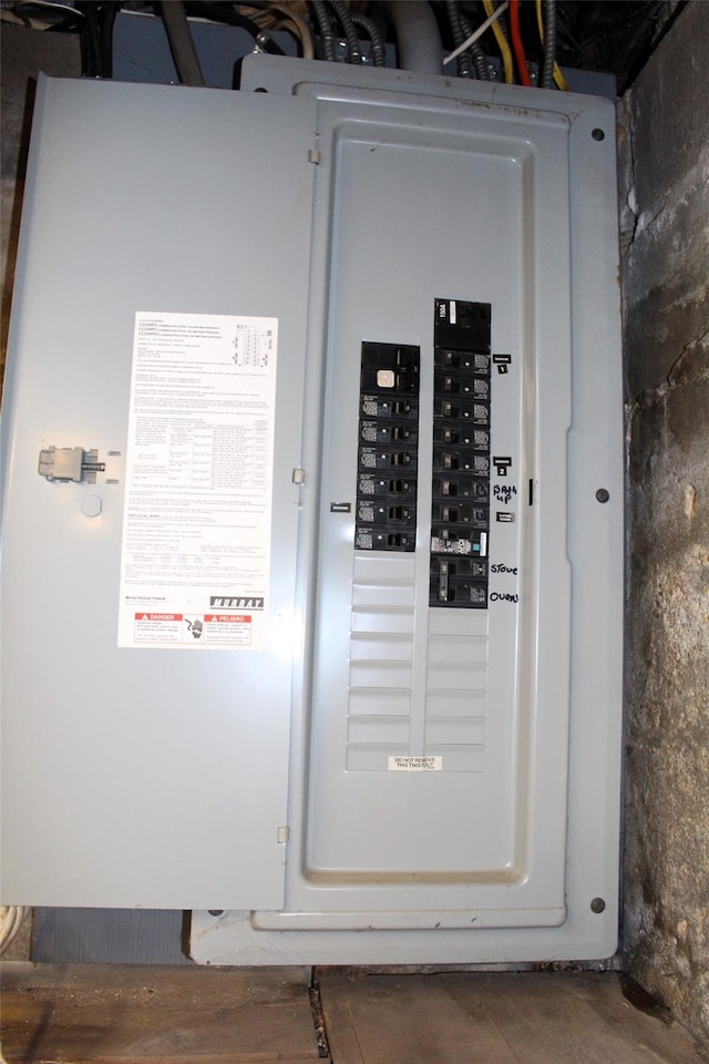 utilities featuring electric panel