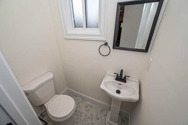 bathroom with toilet