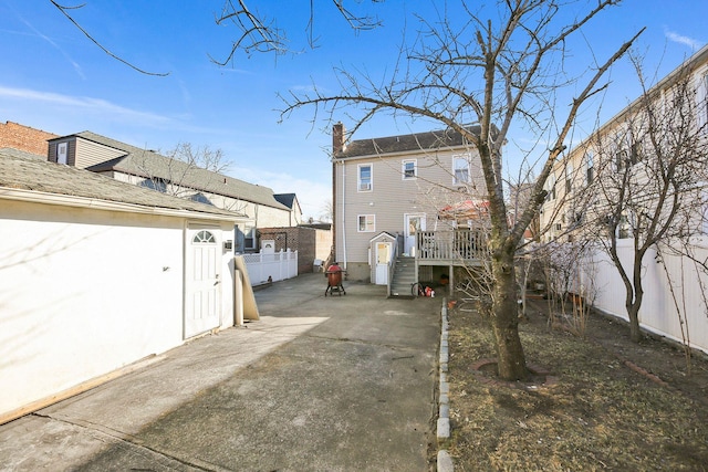 exterior space with a patio area